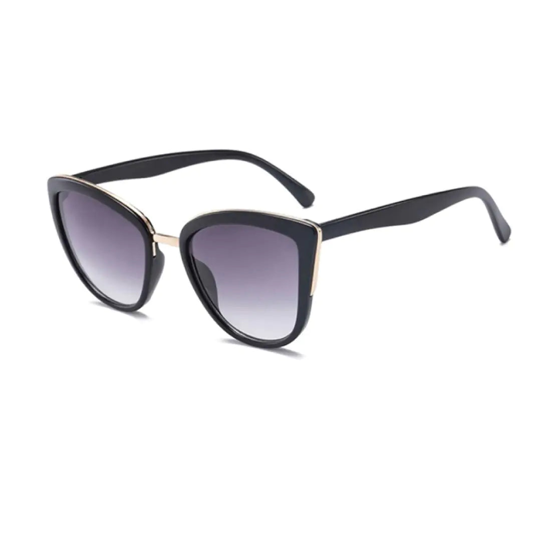 Retro cat eye sunglasses with a LOT of personality.